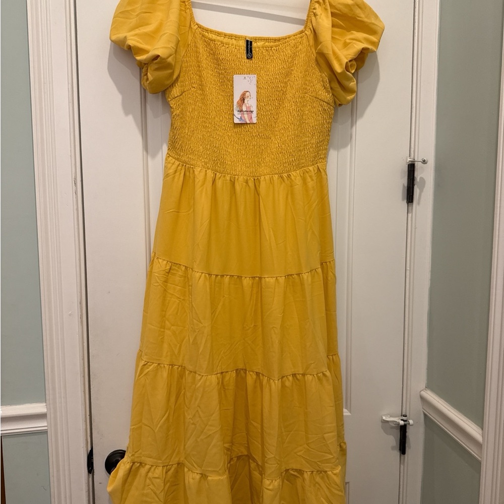 Yellow Kids Dress